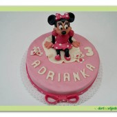 123.Marcipánový dort s postavičkou Minnie