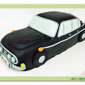 150.Modelovaný dort – osobní auto – Tatra 603