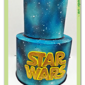 647. Star wars – patrový dort